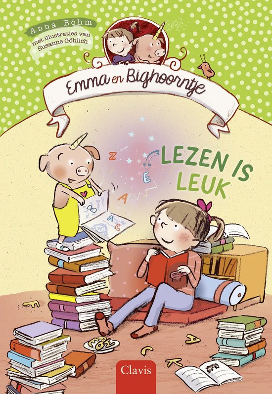 Emma en Bighoorntje - Lezen is leuk - cover