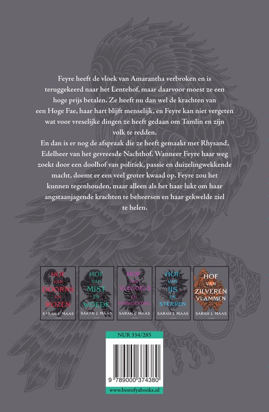 Hof van doorns en rozen 2 - Hof van mist en woede