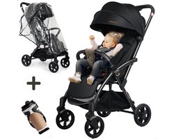 M2 Memores Plooibuggy Zwart - Buggy Inklapbaar Inclusief ...