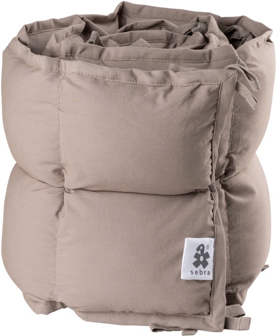 Sebra Bedbumper kapok half 180 cm Jetty Beige