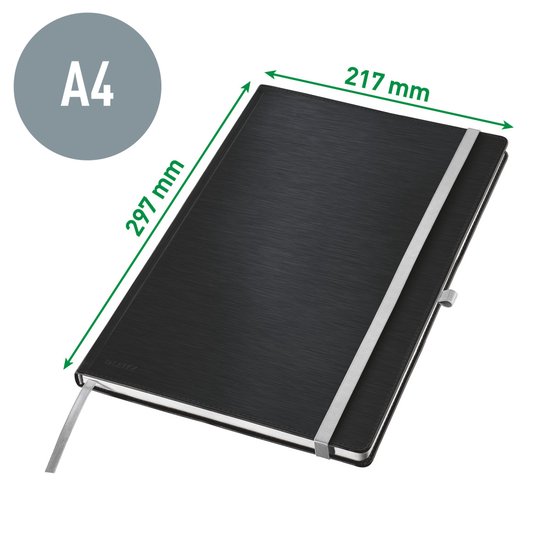 Leitz ImpressBIND Harde Kaft Boekenbindmap – A4, 28 Mm Rug, Voor 246-280 Vel, Zwart, Set Van 10 Stuks