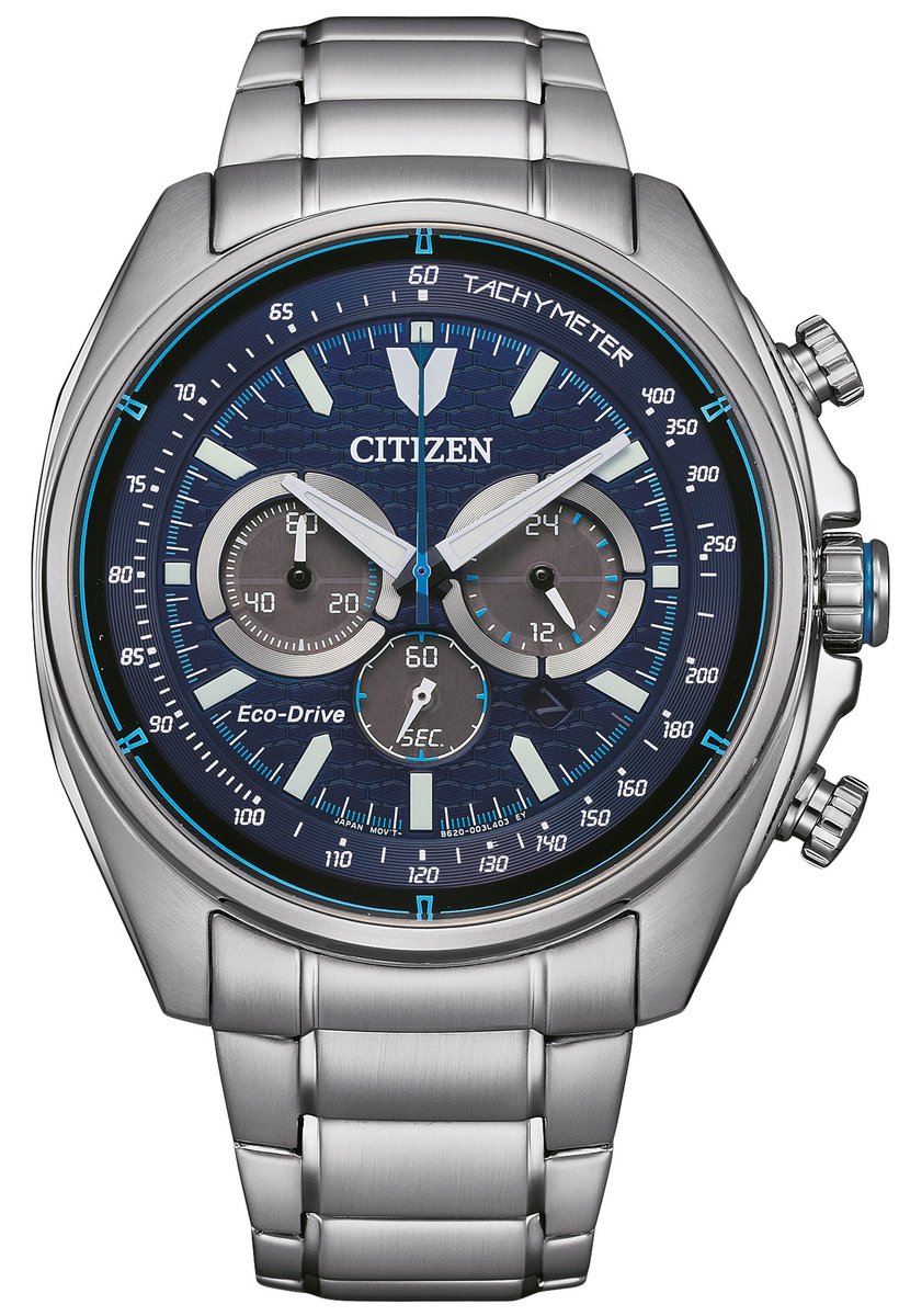 Citizen CA4560-81L Horloge - Staal - Zilverkleurig - Ø 45 mm