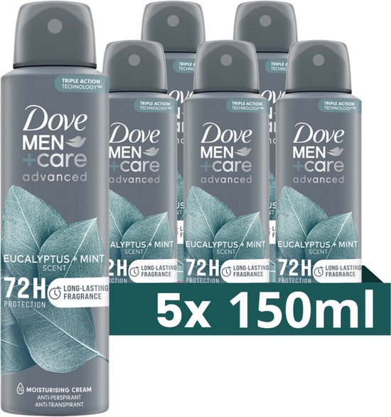 Dove M+C Eucalyptus + Mint deo 150ml 5x