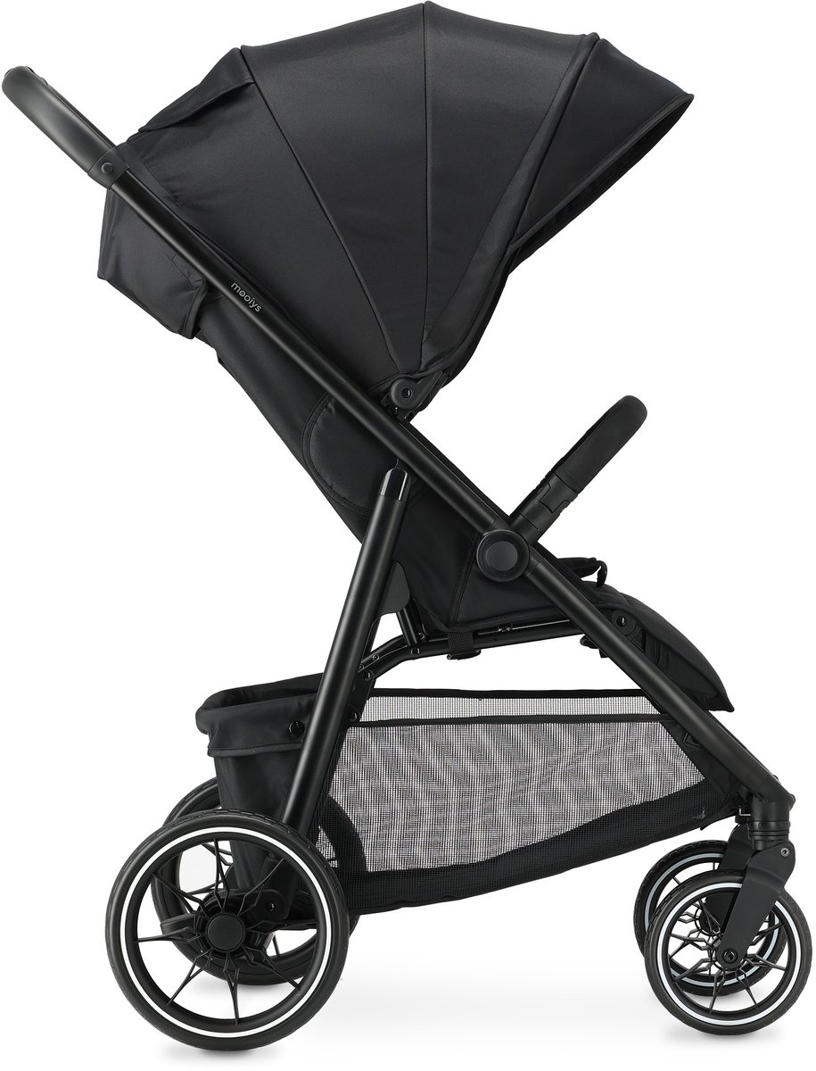 Mooiys Maxi Buggy Inklapbaar - Lichtgewicht Kinderbuggy - Zwart — cadeau in Cadeau-ideeën - foto 2
