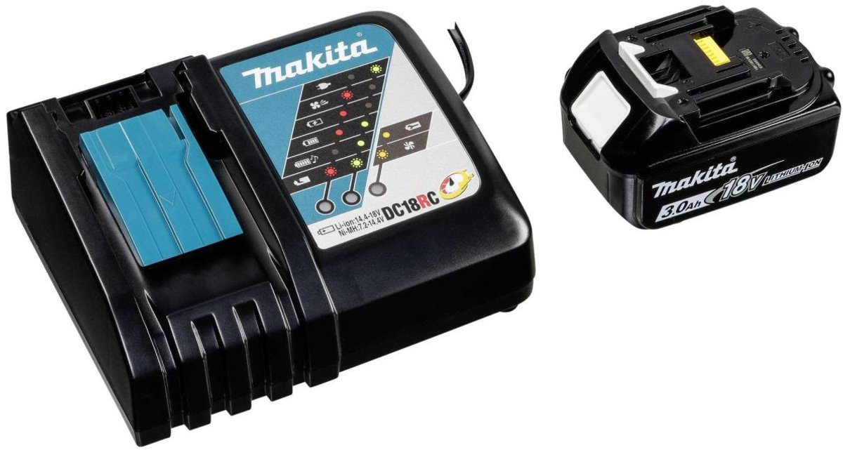 Makita DUH523RF - Heggenschaar set - 18V Li-Ion accu (1x 3.0Ah accu)
