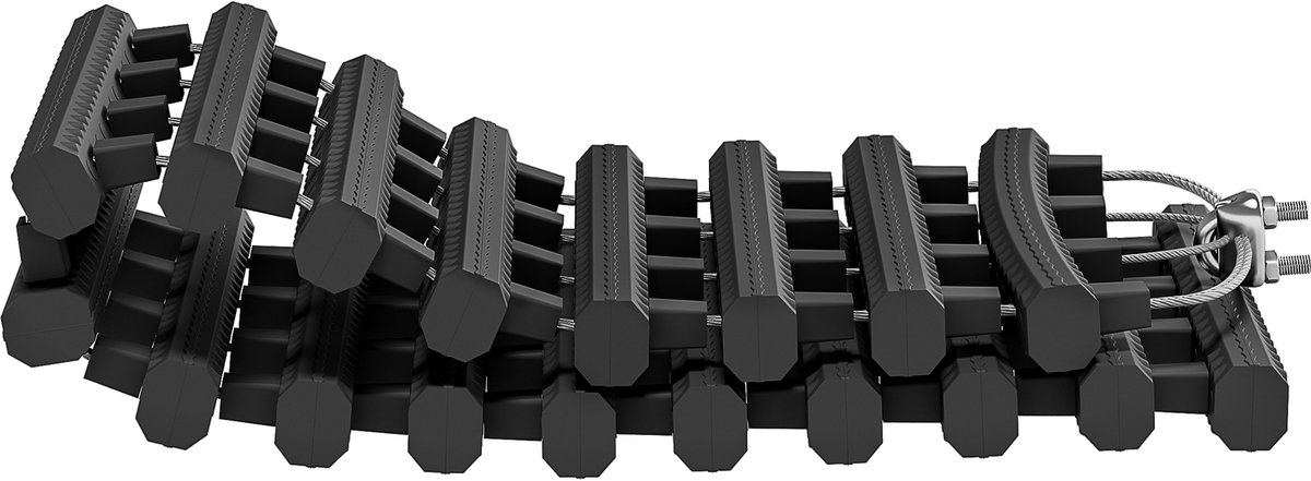 XINZI 2 stuks rubberen starthulp voor zware belasting, rijhulp-set voor camper, vrachtwagen, SUV, tractiehulp voor sneeuw, ijs en modder - zandplaten, camper met draagtas, afmetingen: 100 x 21 x 2 cm