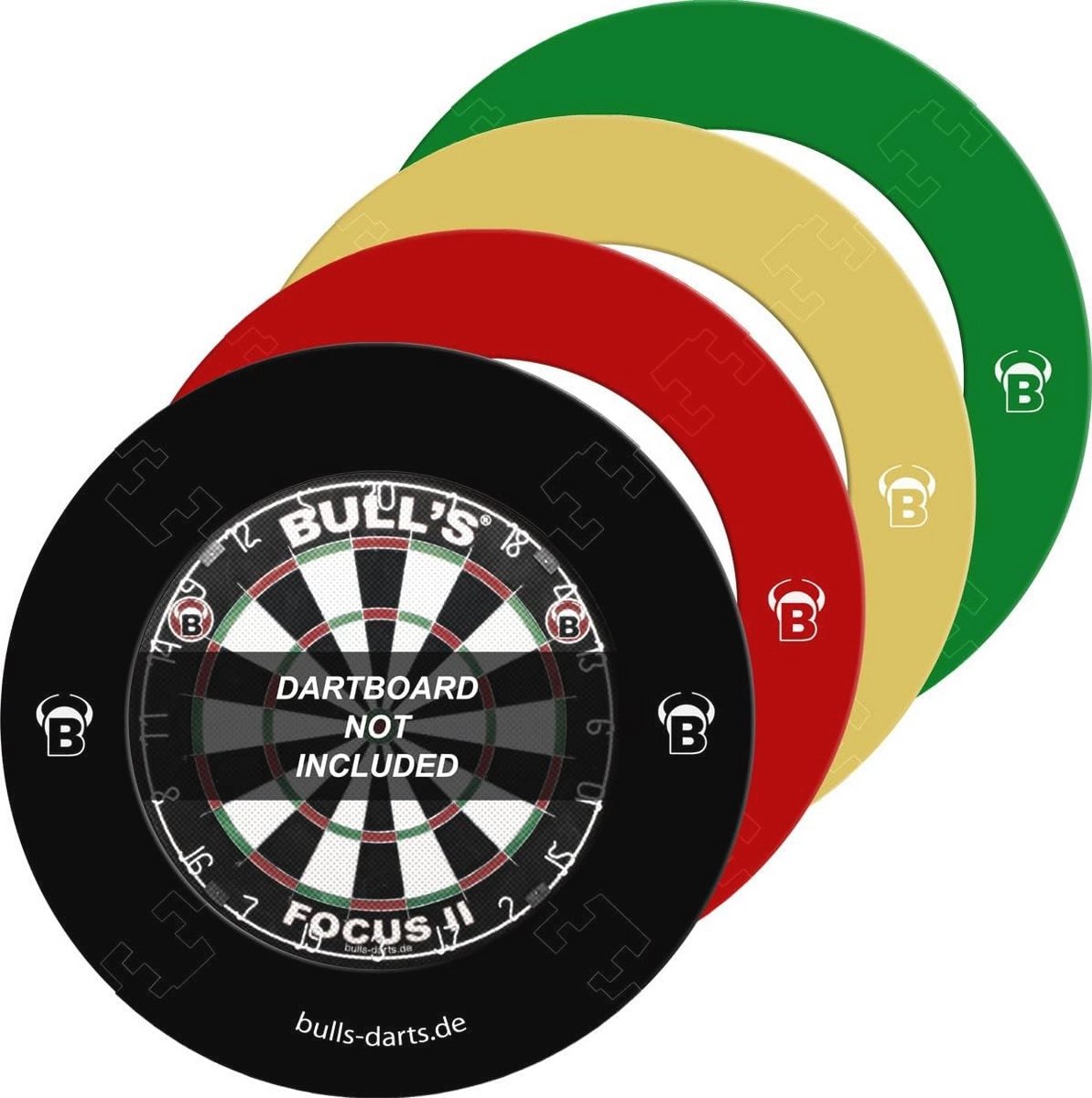 Zwart EVA Dartbord Omhulsel voor Darts