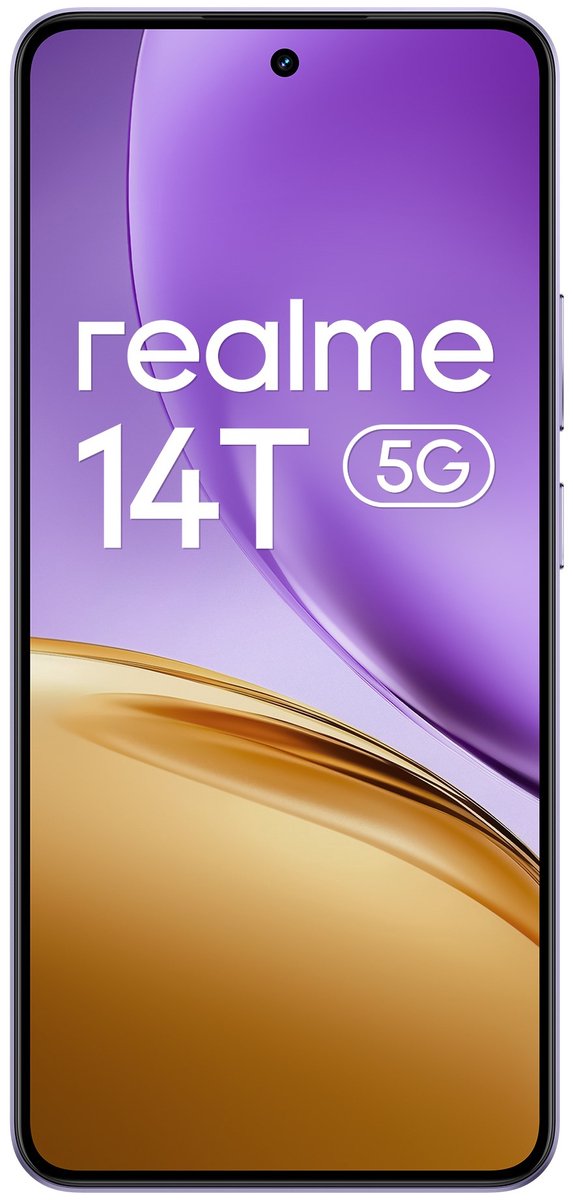 realme 14T 16,9 cm (6.67") Android 15 5G 8 GB 256 GB 6000 mAh Paars