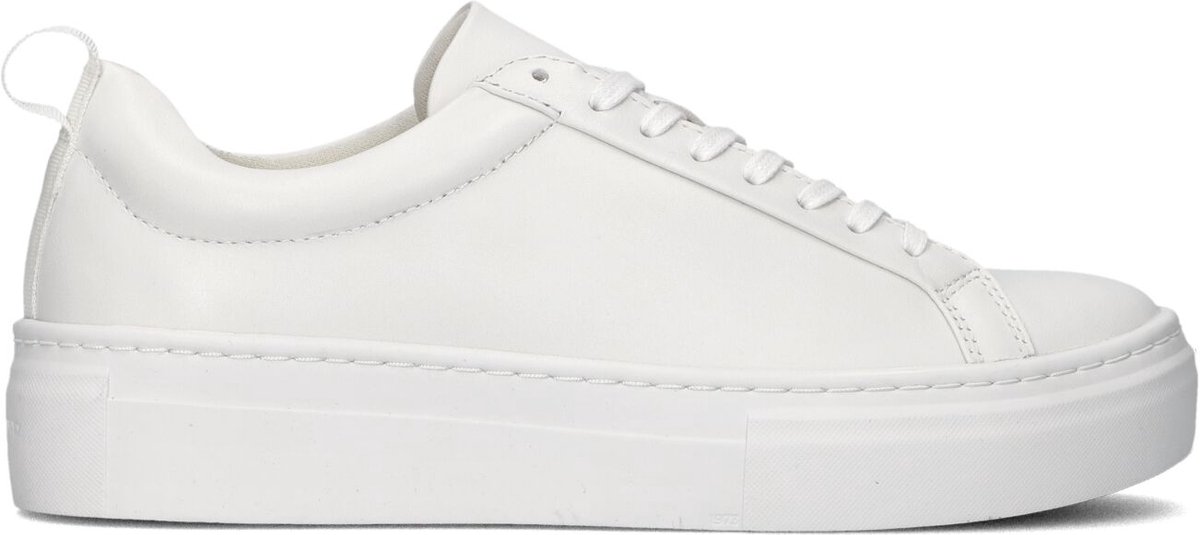 Vagabond Shoemakers Zoe Platform Sneakers - Leer - Dames - Wit - Maat 38
