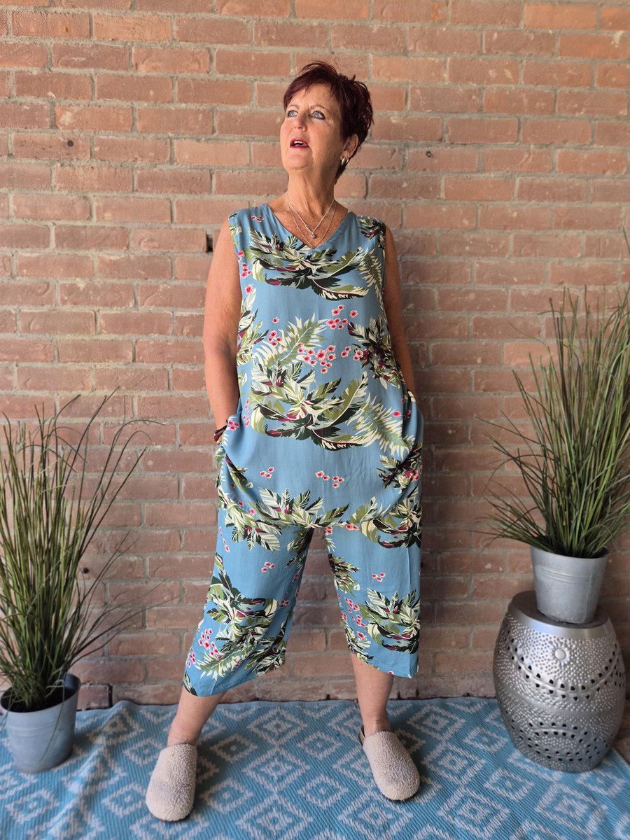Bagoes broek 7/8 half wijd