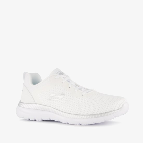 Skechers Bountiful - Quick Path 12607-WSL, Femme, Wit, Baskets pour femmes, Chaussures de sport, taille: 37