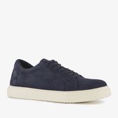 Baskets Van Beers en daim bleu foncé pour homme - Pointure 45