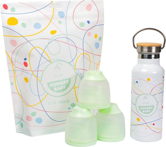 ANKOU 1700 Melkpoeder Bewaarbus Kleur: Roze | Melkpoeder Doseerdoos Babyvoeding Opslag Melkpoeder Dispenser Babyvoeding Opslag Voorraad Pot Met Vacu M Deksel Inclusief Maatschep 5gram Poeder B