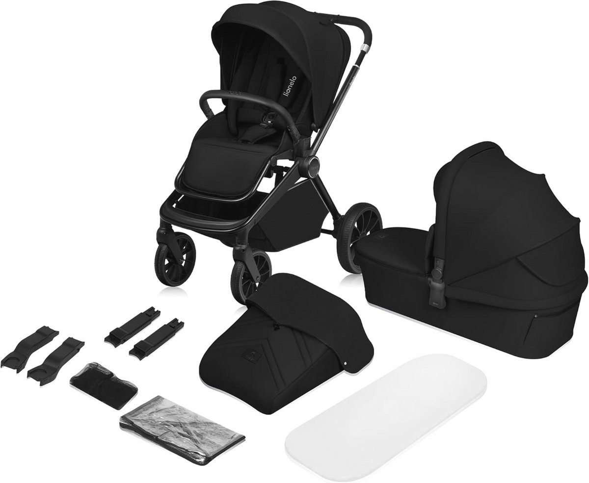 Image of 2in1 Kinderwagen Set: Reiswieg en Buggy voor Baby's en Peuters | Hoogwaardige Materialen | Antireflux Positie | Volledige Vering