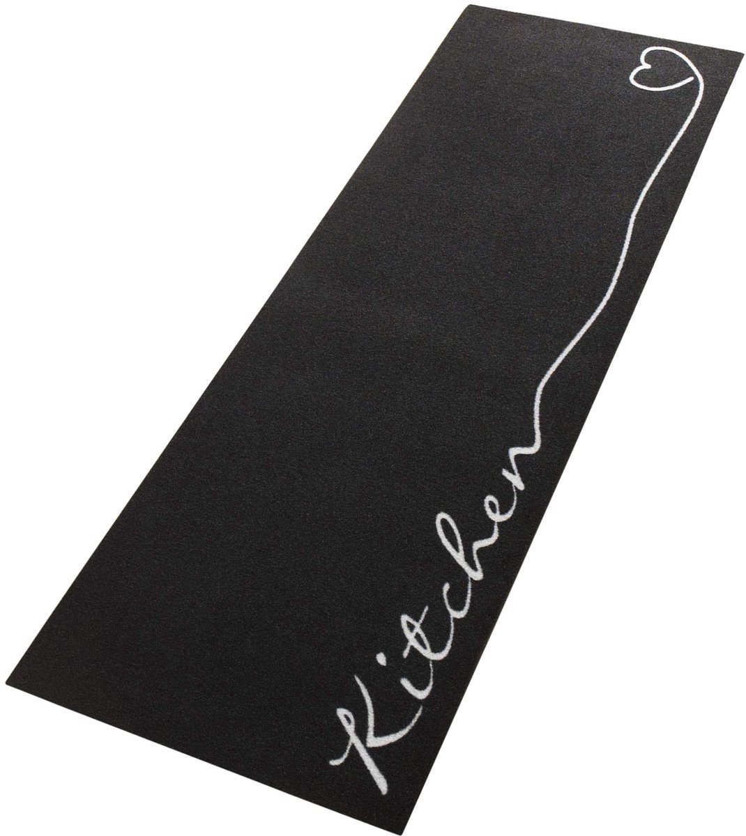Ibenzoa® Stijlvolle Moderne Loper Met Antislip Voor Diverse Ruimtes, 50 x 150 cm, Zwart