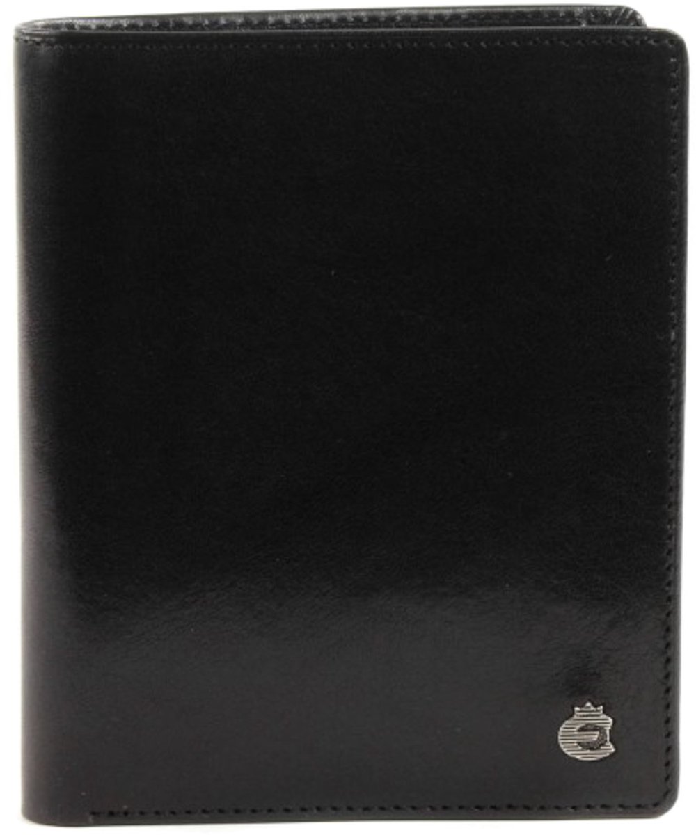 Esquire Leren Portemonnee Toscana Leather Wallet Black Zwart