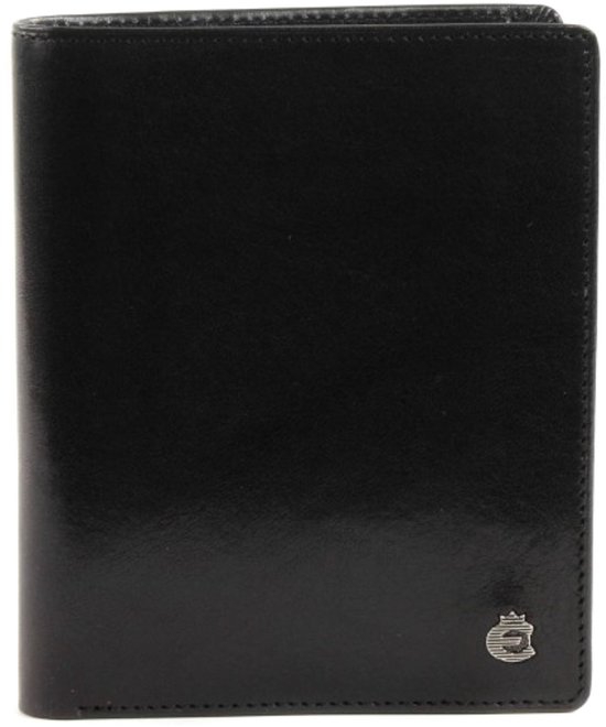 Esquire Cuir Porte-monnaie Toscana Leather Wallet Black Noir