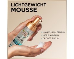 Garnier Ambre Solaire Self Tan Mousse - Zelfbruiner voor Lichaam & Gezicht met Hydraterend Kokoswater - 200ml