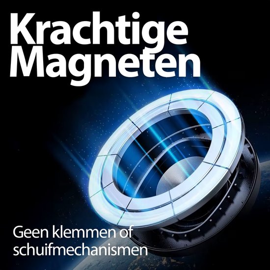 Support magnétique pour téléphone portable Xssive pour tableau de bord, rotatif à 360 degrés, autocollant inclus