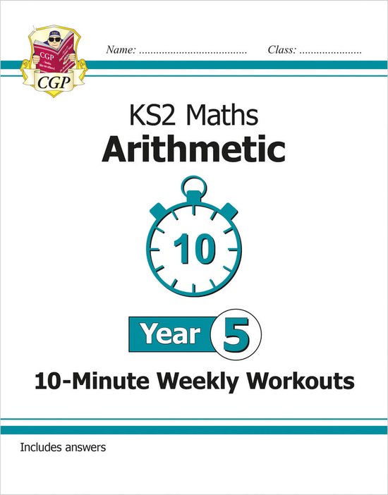 CGP Year 5 Maths- KS2 Year 5 Maths 10-Minute Weekly Workouts ...