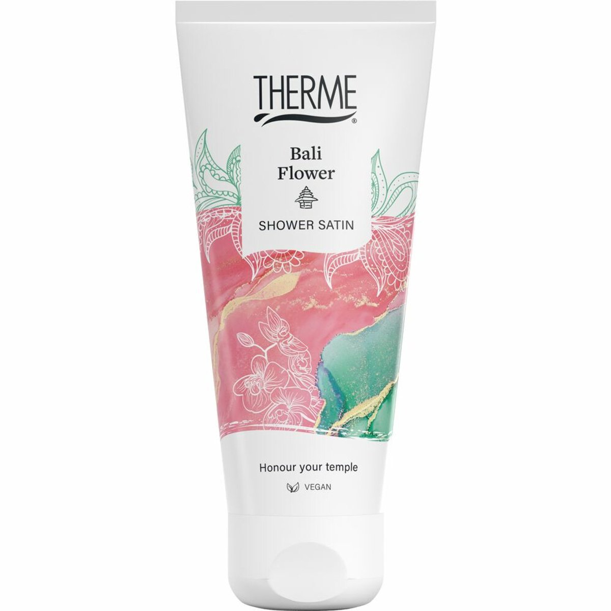 Therme Bali Flower Shower Satin - 3 x 200 ml - Voordeelverpakking