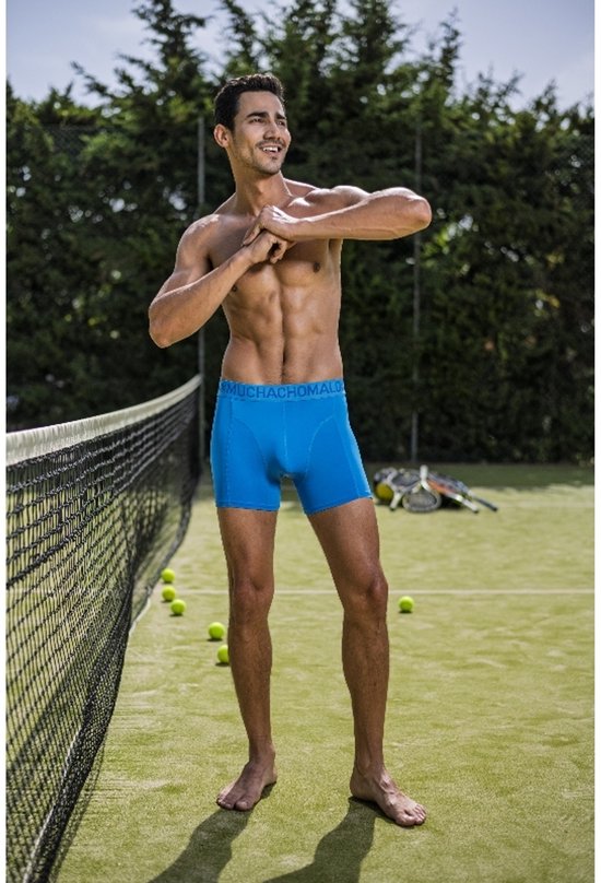 Boxers pour homme Muchachomalo - Lot de 3 en microfibre - Taille M - Sous-vêtements pour homme