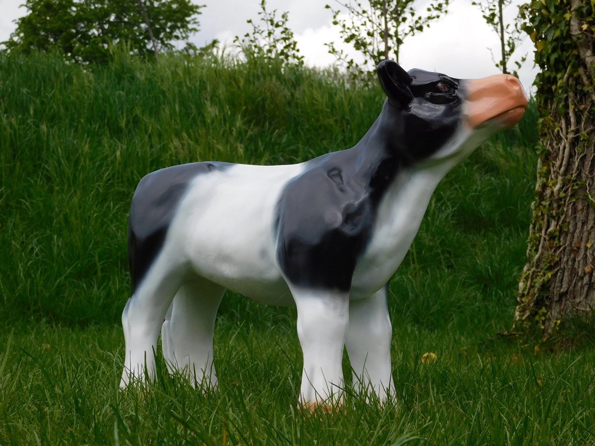 Beeld Koe - 70 cm - Polystone