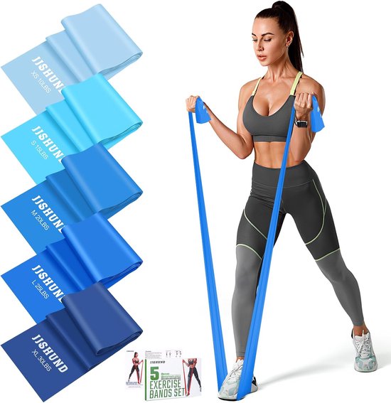PLEASION Weerstandsbanden, weerstandsband voor Heupen en Benen, Stof weerstandbanden Set,3x Resistance Bands Booty Bands voor Vrouwen/Mannen, Fitness Band voor Yoga, Pilates