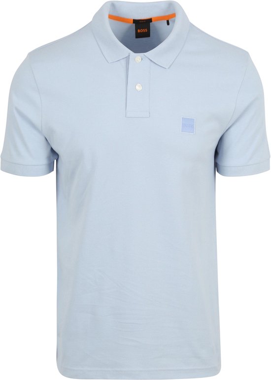 BOSS Passenger Polo Lichtblauw - Maat 4XL - Heren