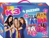 Puzzle K3 - Puzzle 4 en 1 - Glitter