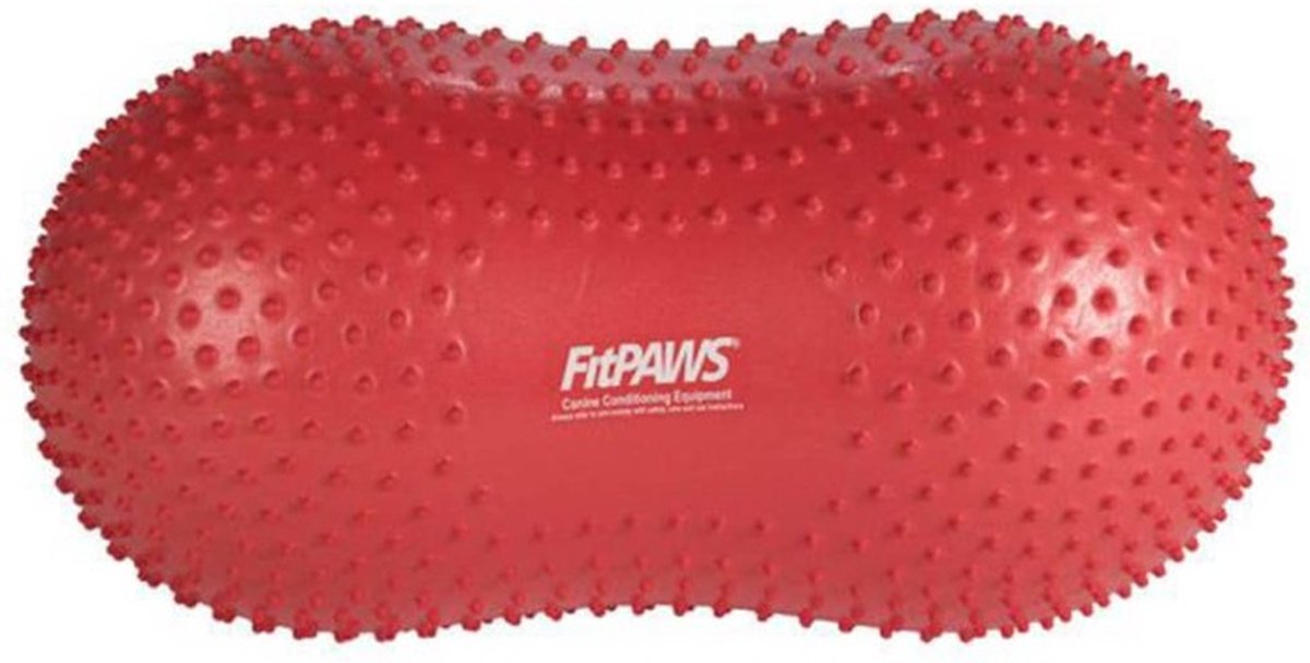 FitPAWS - Dierenbalansplatform - Trax - Peanut - 50 - cm - rood