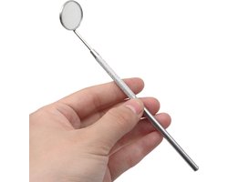 Mondspiegel I Tandarts Spiegel l Sterke Zoom I Tandverzorging I RVS I 16 CM