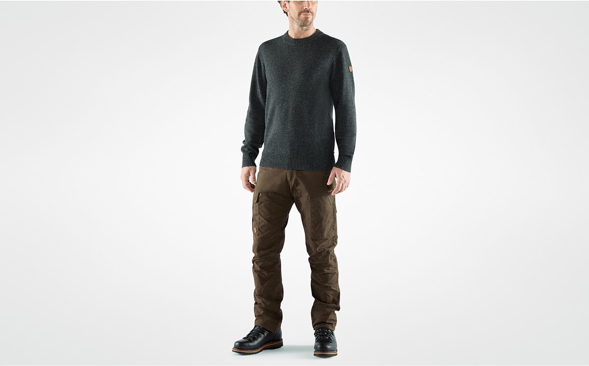 Fjällräven Övik Round Trui S Man Default