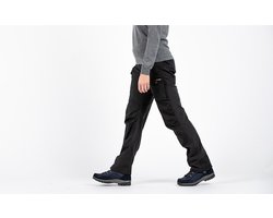 Fjallraven Nikka Curved W Dames Wandelbroek Dark Navy 40