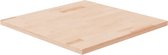 vidaXL - Tafelblad - vierkant - 60x60x2,5 - cm - onbehandeld - massief - eikenhout