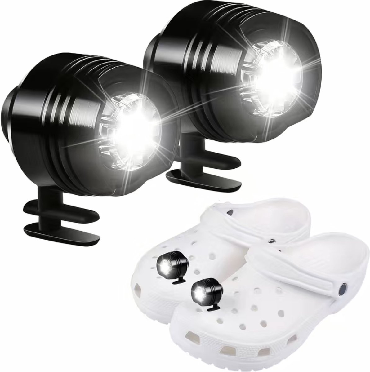 Crocs Koplampen Crocs lamp Lampjes Crocs Licht Crocs Jibbitz