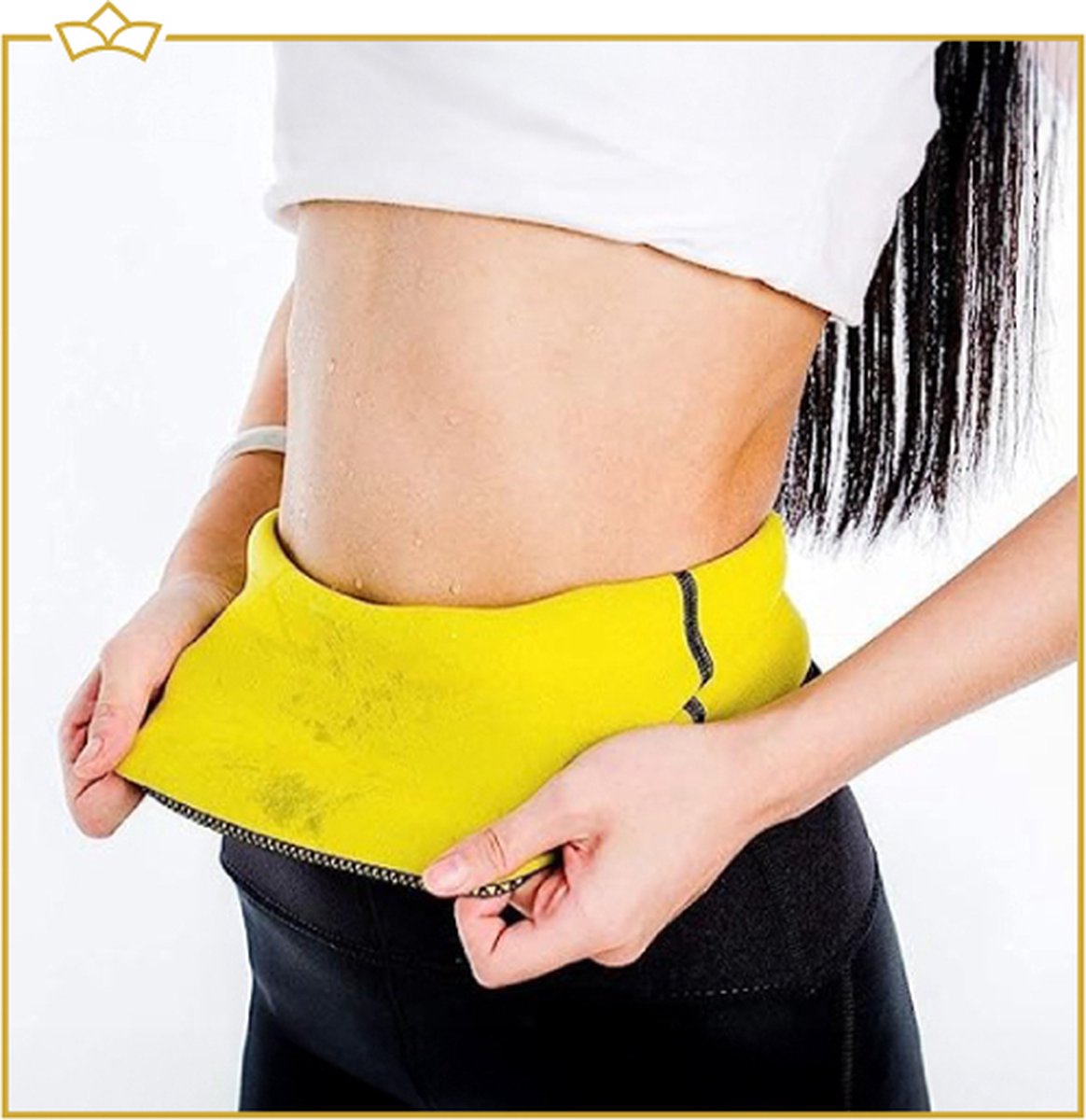 Goedkoopste ATTREZZO® Waist shaper voor de slanke taille - Maat XL - Waist trainer - Body shaper - Weg met buikvet!