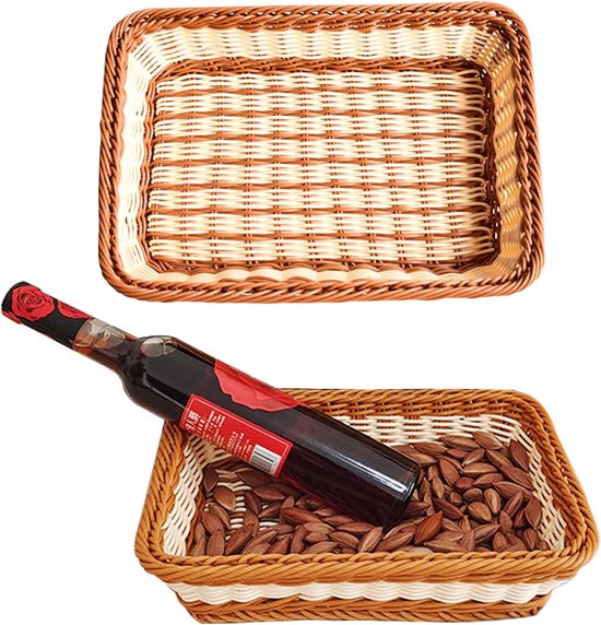 Gevlochten wandmand, 75 cm x 14 cm, rotan - ferm LIVING | Koop online