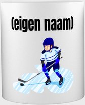 Akyol - ijshockey met eigen naam Mok met opdruk - ijshockey - atleten - mok met eigen naam - iemand die houdt van ijshockey - verjaardag - cadeau - kado - 350 ML inhoud