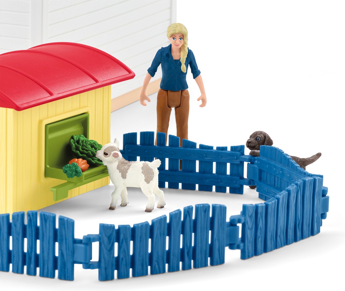 schleich FARM WORLD - Dierenhotel - Boerderij Speelgoed, Hotel - 42607 — afbeelding 3
