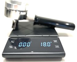 Koffie weegschaal met timer - 0,1 gram precisie - barista weegschaal - coffee scale - barista accessoires