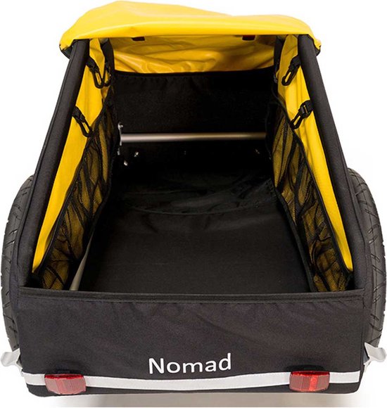 Burley Nomad Fietskar - Fietsaanhanger - Bikepacking - Inklapbaar - Waterdicht - Zwart van Burley — afbeelding 5