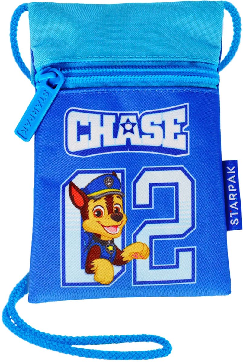 Paw Patrol Chase - Blauw klein nektasje voor een jongen 15x10,5cm