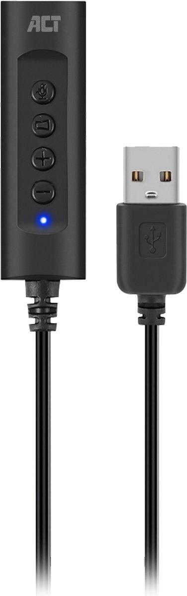 ACT AC9360 USB-A externe geluidskaart