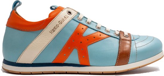 Kamo-Gutsu TIFO-042 Cielo-Arancio Chaussures de loisirs pour homme, Cielo Arancio, 40 EU