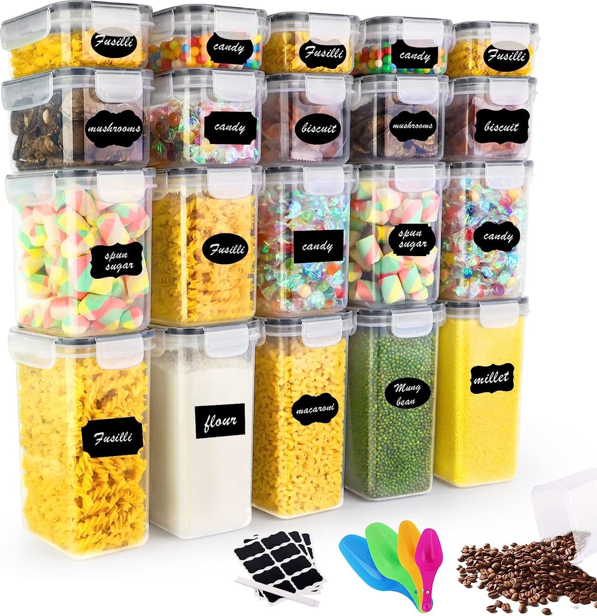 Pot à Friandises Pour Chien En Verre - Design Mignon Avec Couvercle - Rangement Hermétique Pour Snacks