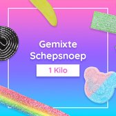 Mijn Snoepgoed - Gemixte Snoepjes - 1 Kilo - Tiktok Trend - Zoet & Zuur - Hard en Zacht - Schepsnoep - Snoepgoed - Snoep - Cadeautje - Geschenk - Voor Hem - Voor Haar