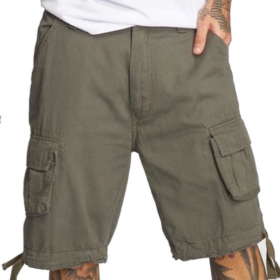 Brandit Urban Legend Ripstop Shorts - Pantaloncini Robusti In Tessuto Ripstop, Colore Oliva, Taglia L - Ideali Per Estate E Outdoor - 3