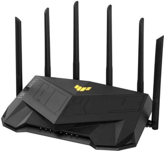 ASUS TUF Gaming AX6000 - Gaming extendable router - 4G / 5G Router vervanger - WiFi 6