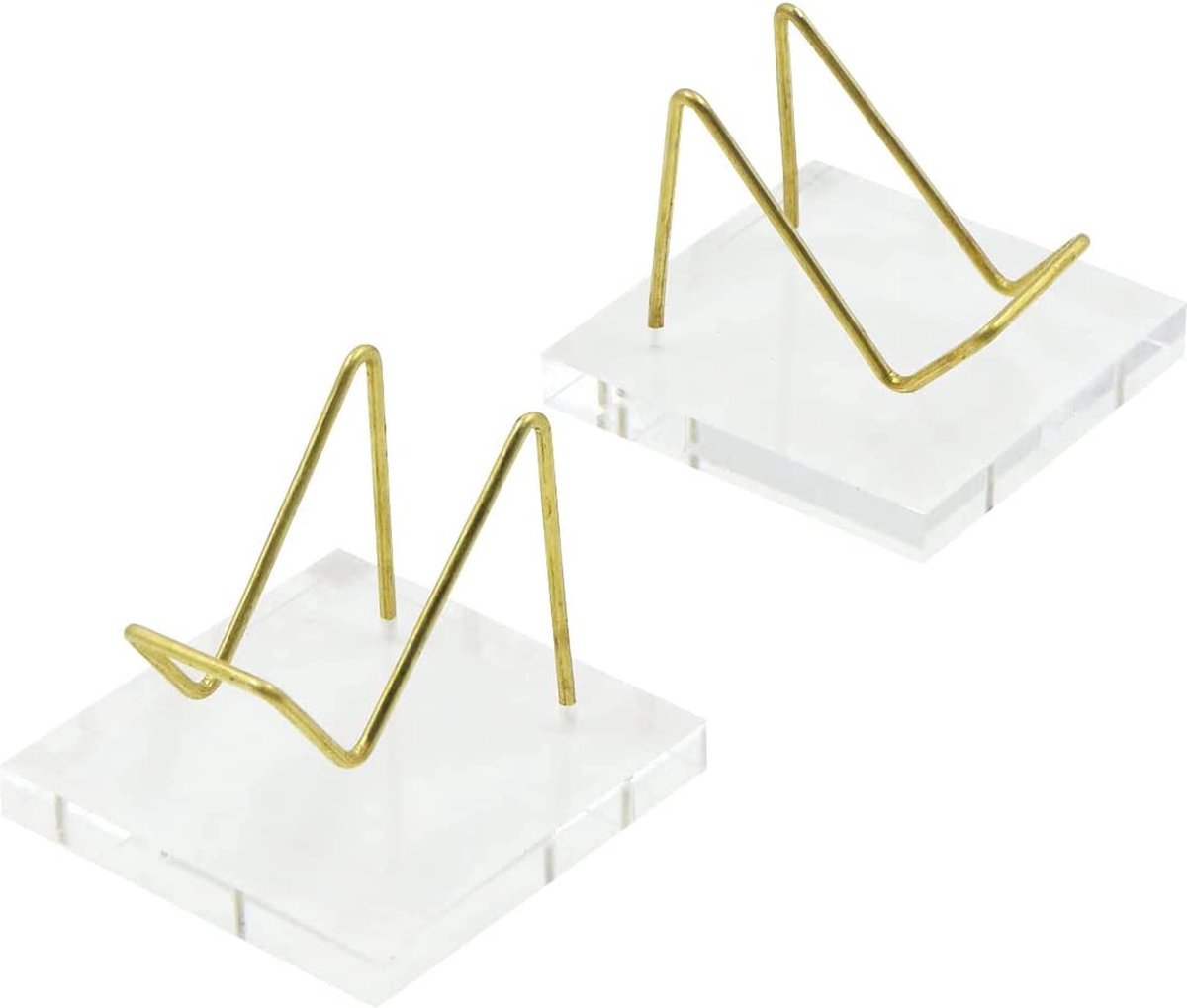 Collectible Display Fossil Holder Stand Acryl Mini Clear Card Stand